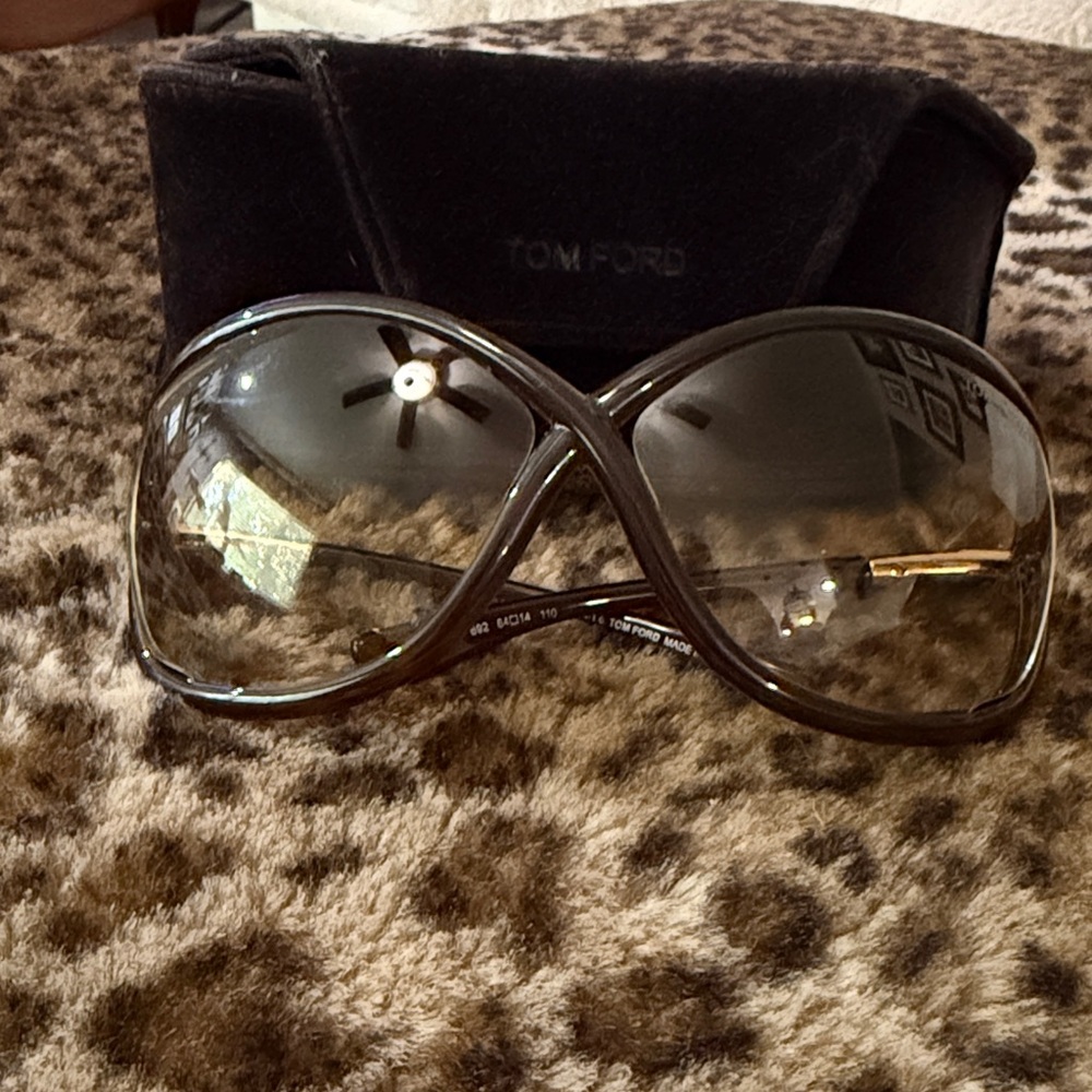 Tom Ford chocolate brown sunglasses